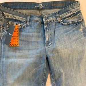 Men’s 7 for all mankind, bootcut long jeans